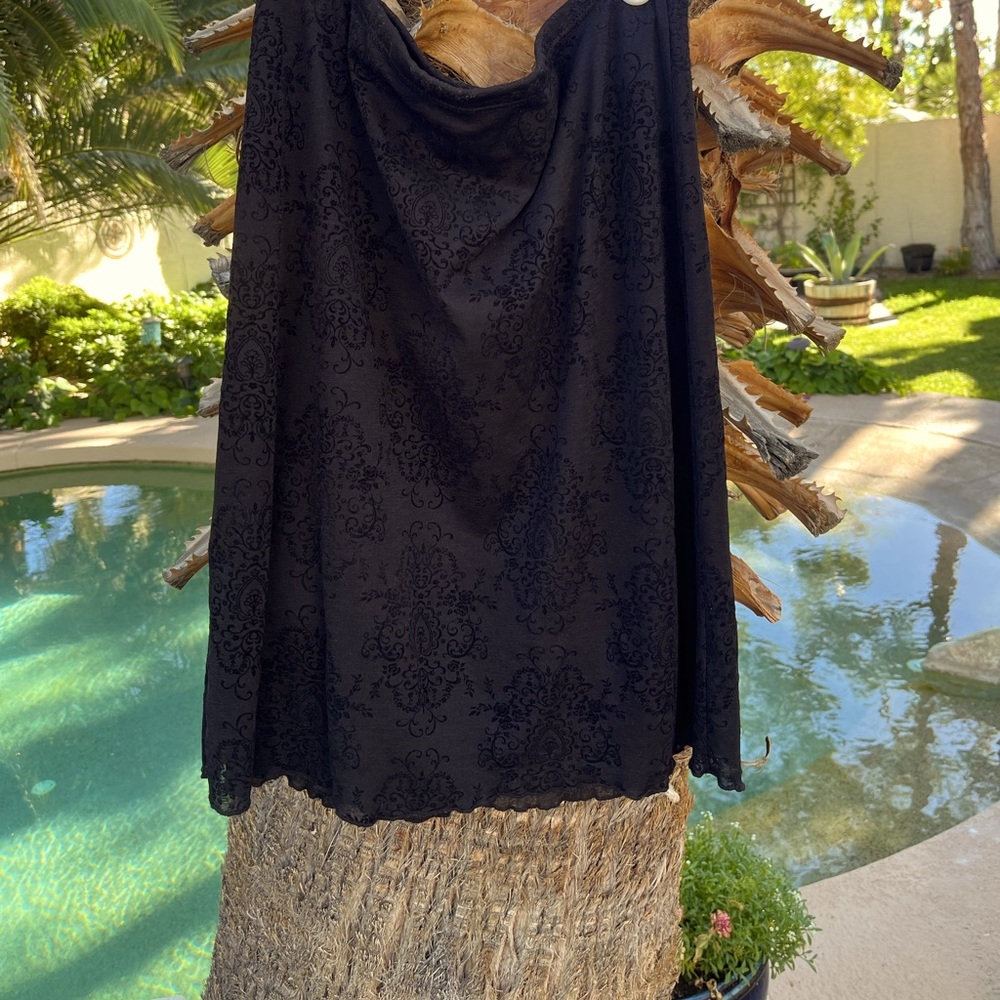 Von Mozayt damasked skirt